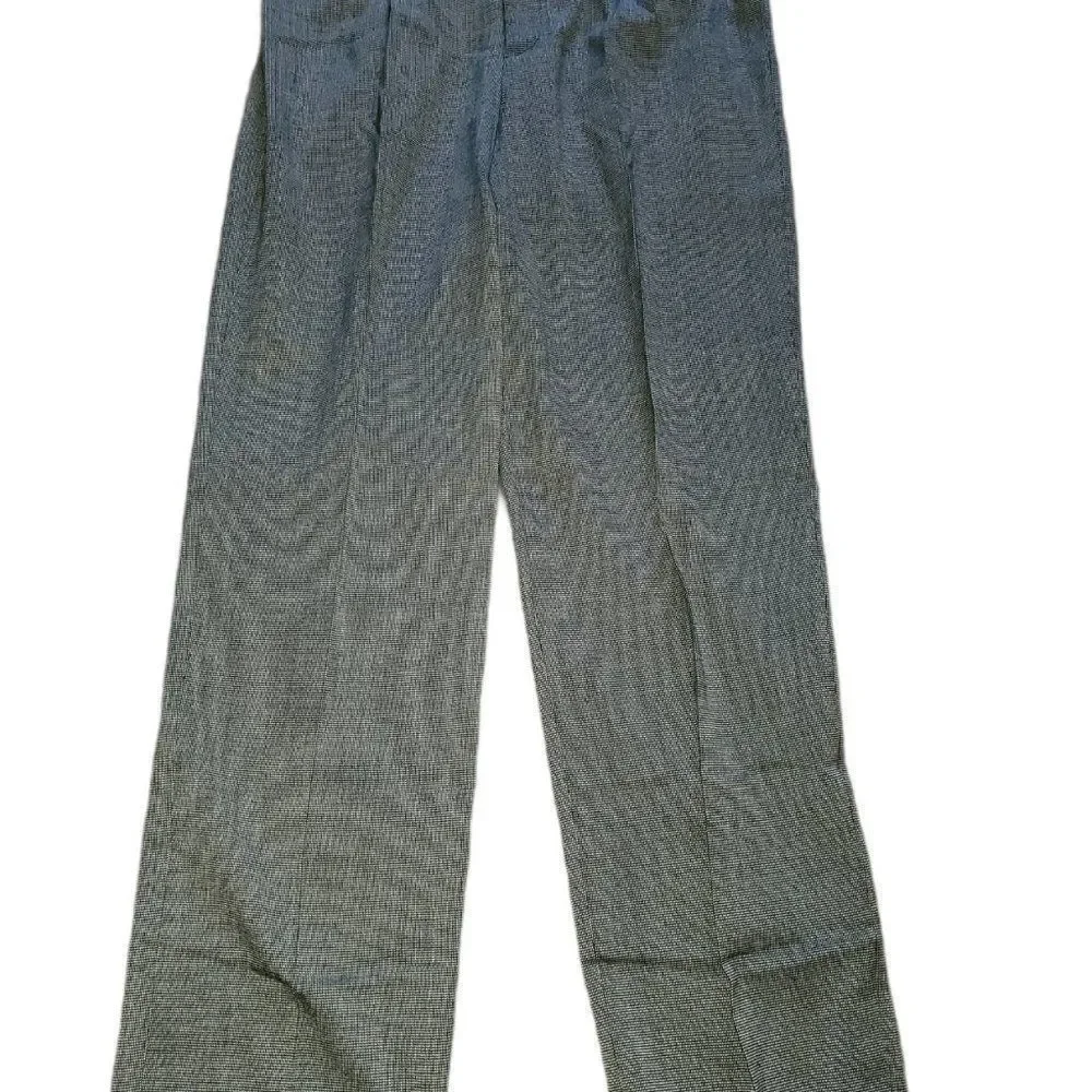women rafaella‎ dress pant size 12 gray with black